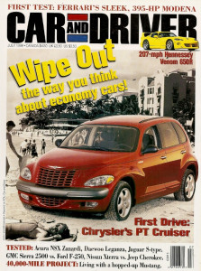 CAR & DRIVER 1999 JULY - WALTRIP, HENNESSEY, STANG,NSX